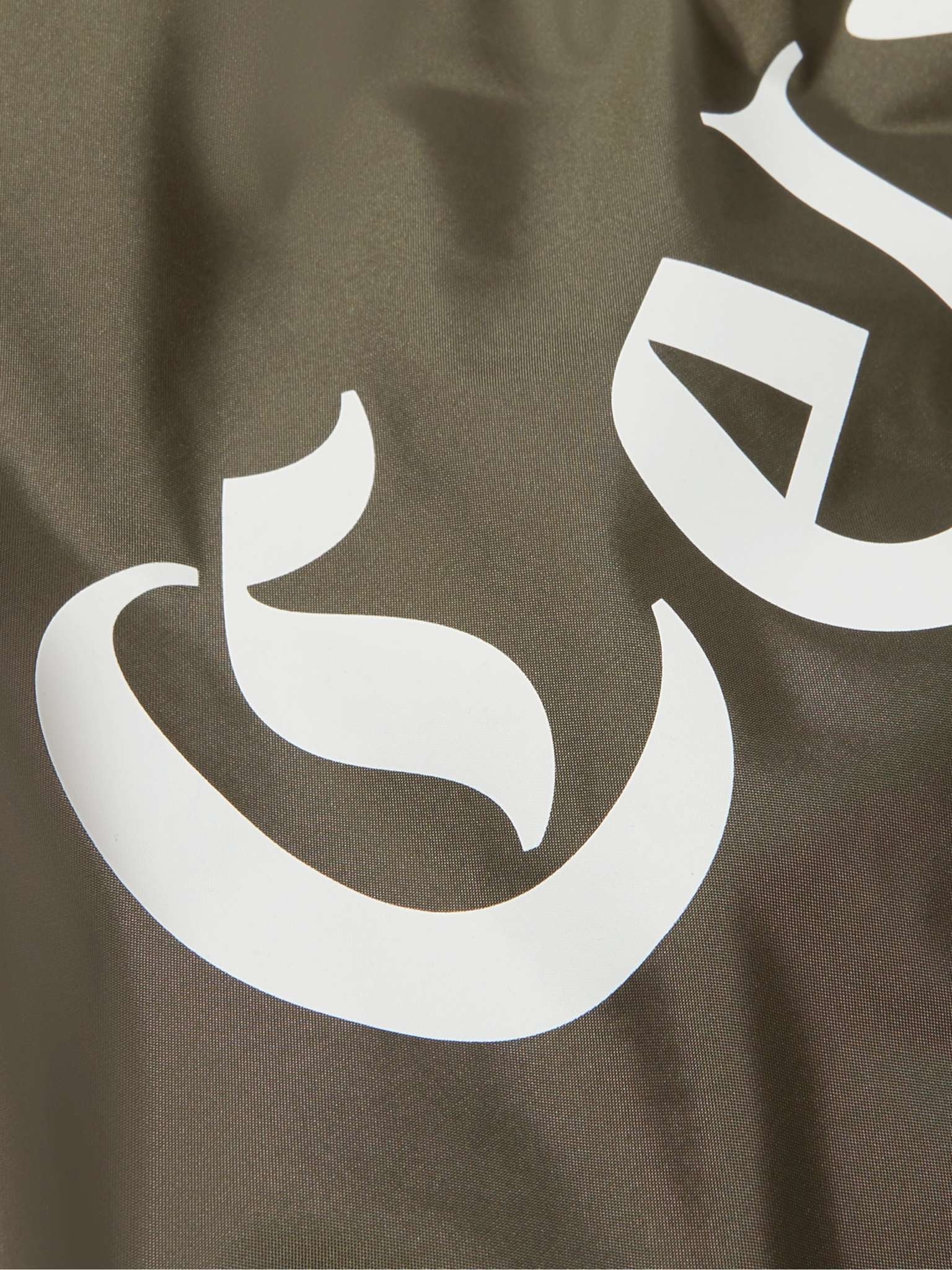 Logo-Print Nylon Hooded Jacket - 3