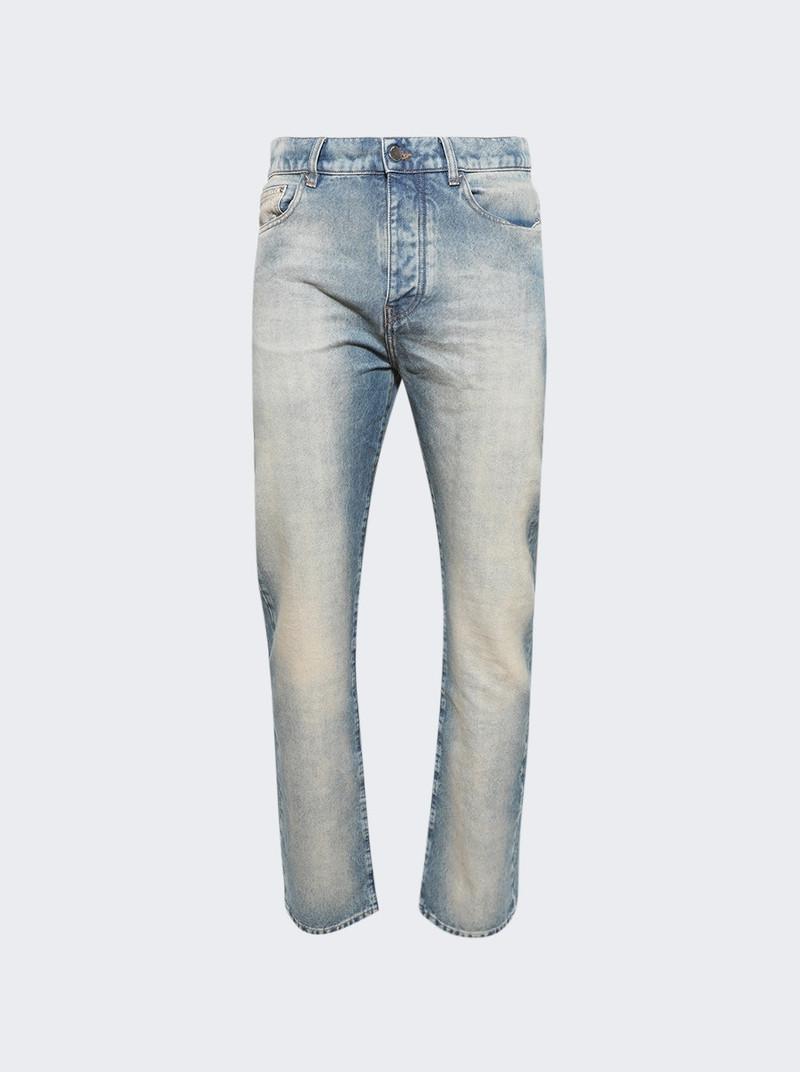 Ma Quad Cuff Straight Jeans Antique Indigo - 1
