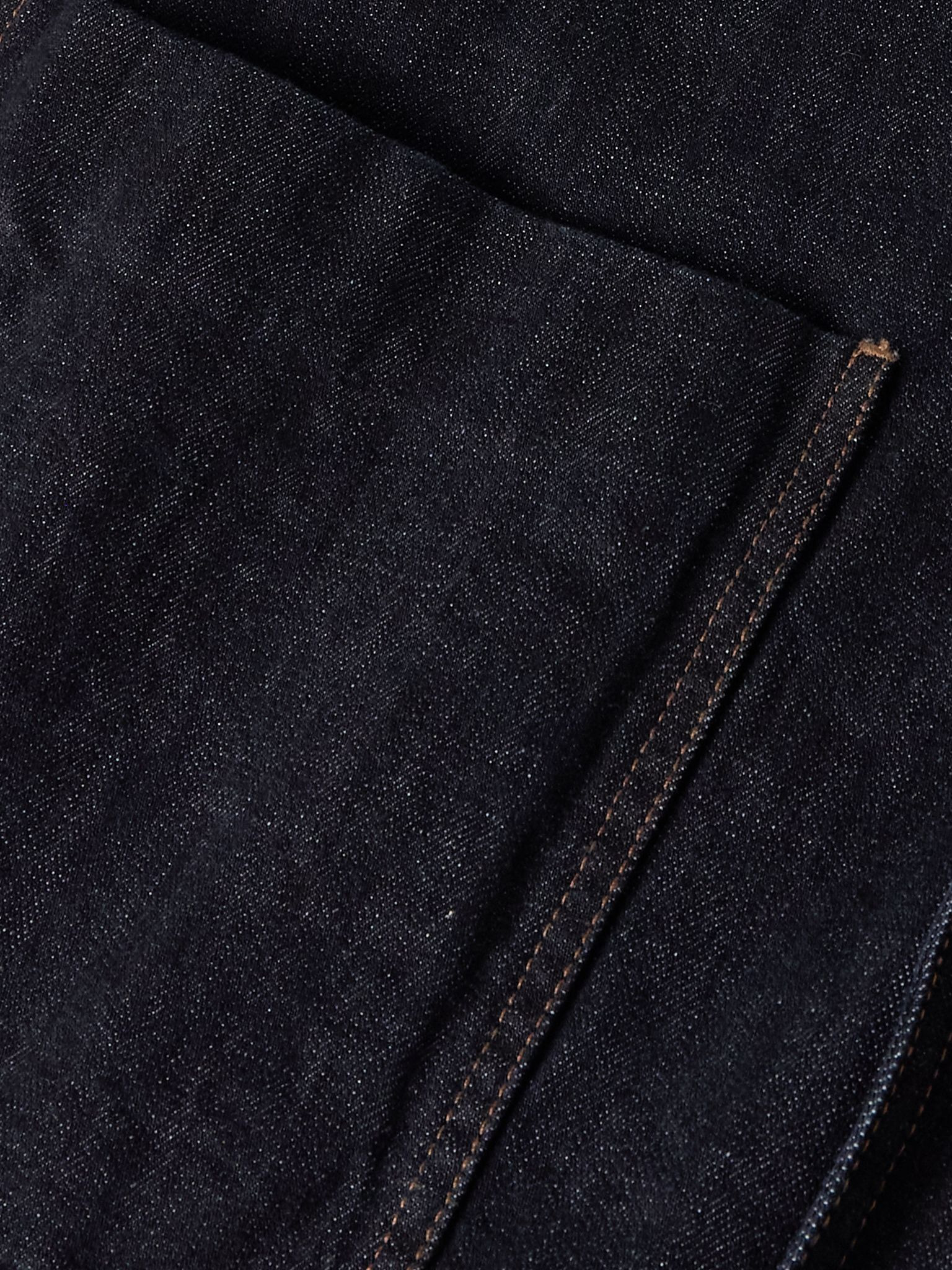 Orno Denim Overshirt Dark denim - 5