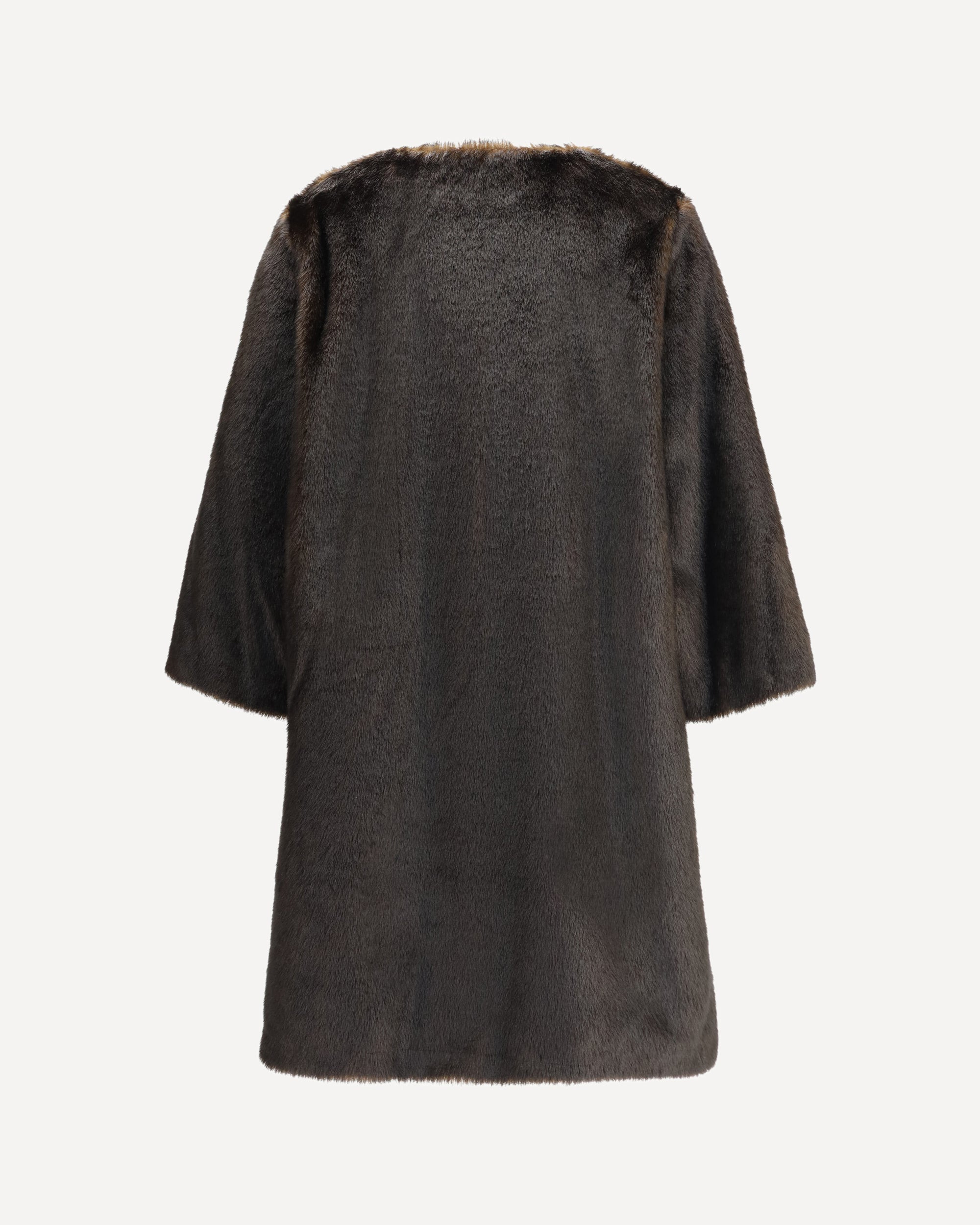 Soft Faux Fur Coat - 2
