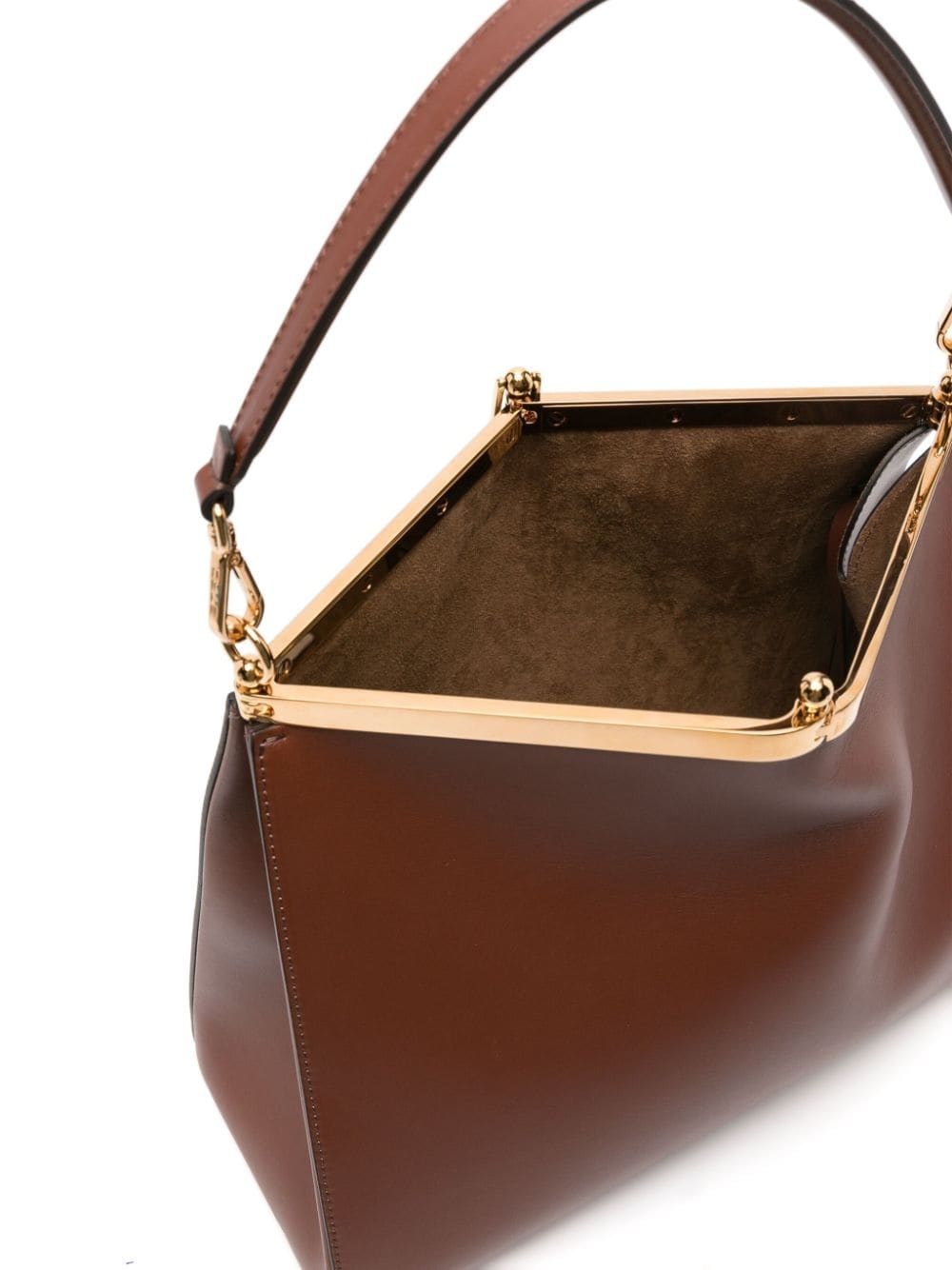 large Vela leather tote bag - 5