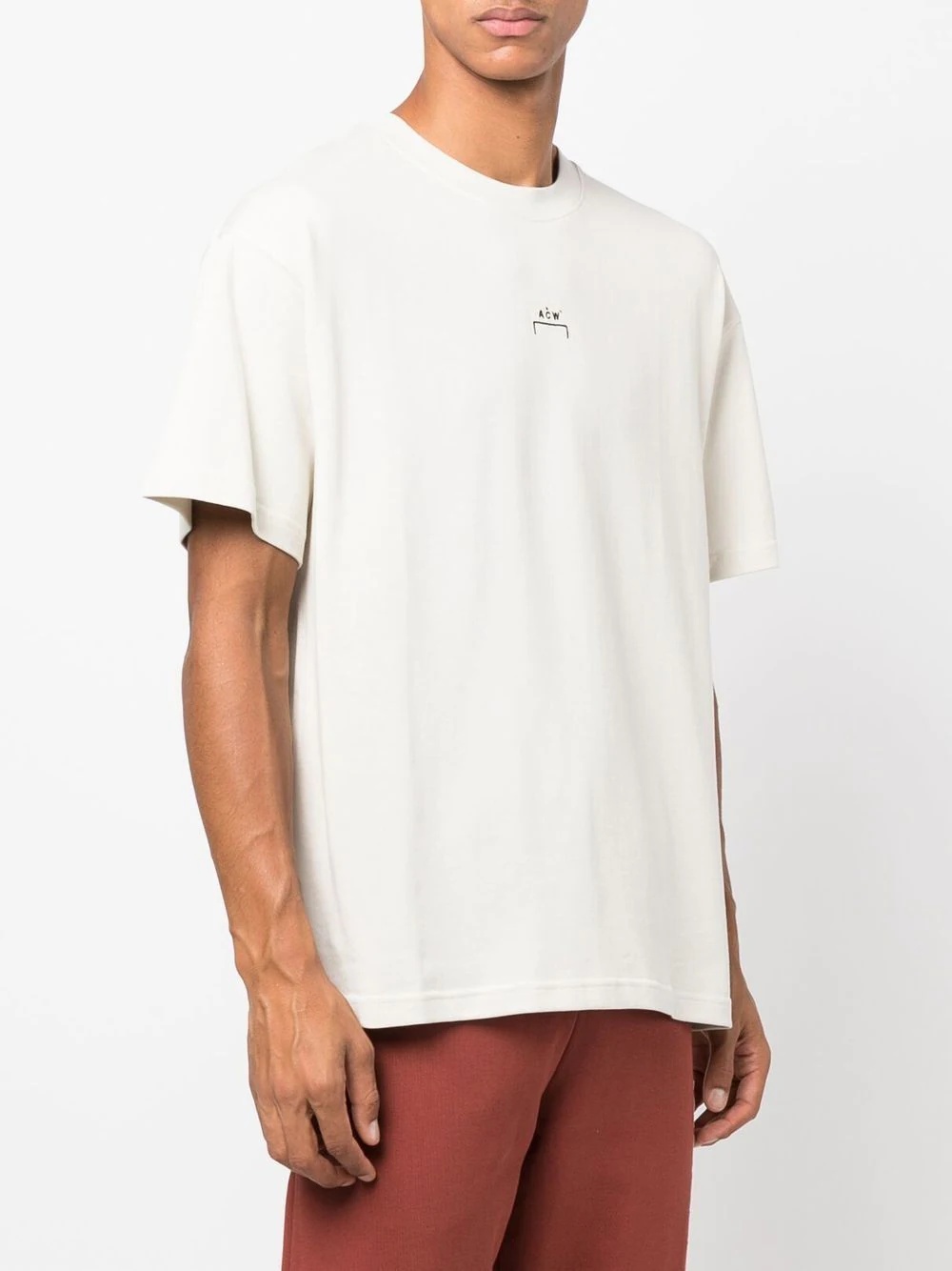 Essential logo-embroidered T-shirt - 3