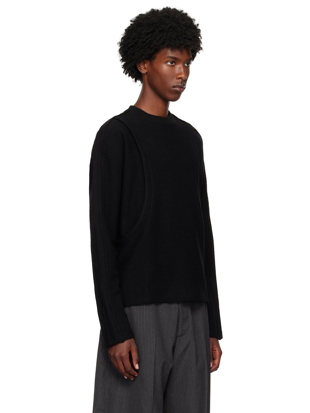 Black Amanes Sweater - 2