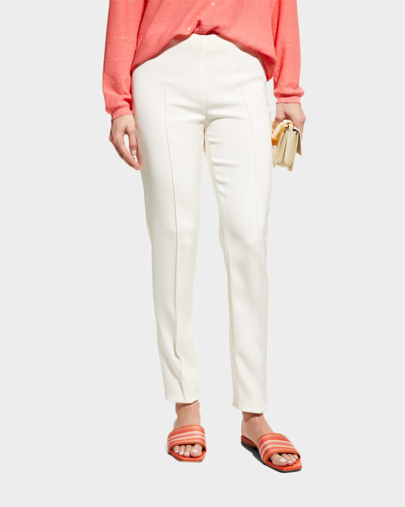 AKRIS Melissa Mid-Rise Slim-Leg Pants outlook