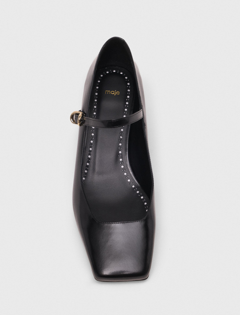 Heeled rhinestone Mary Janes 3