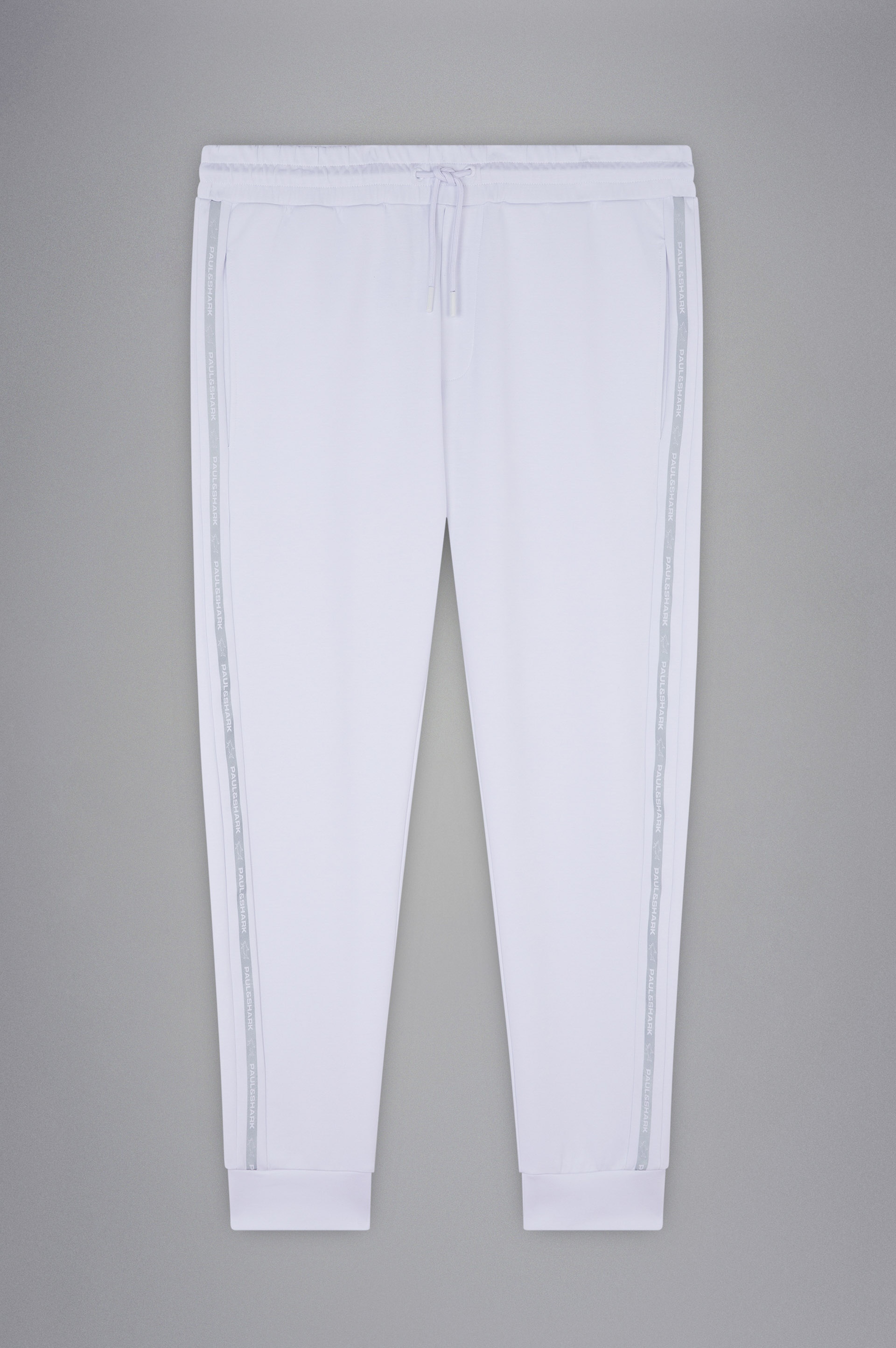 COTTON SPORTS TROUSERS WITH REFLEX PRINT - 1