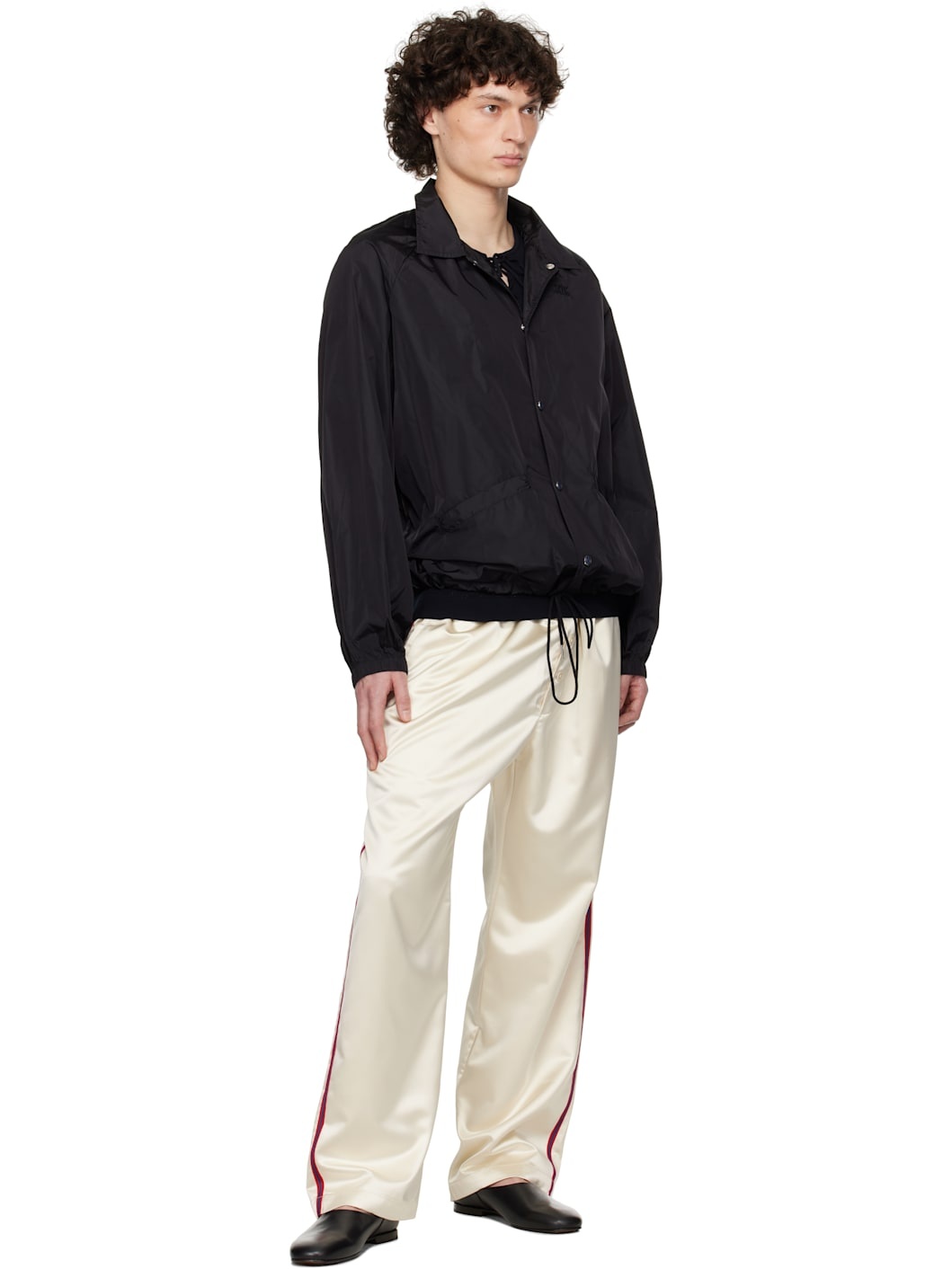 【関税込み】Bode オフホワイト Redtail Pajama トラウザーズ BODE Off-White Redtail Pyjama Pants | REVERSIBLE