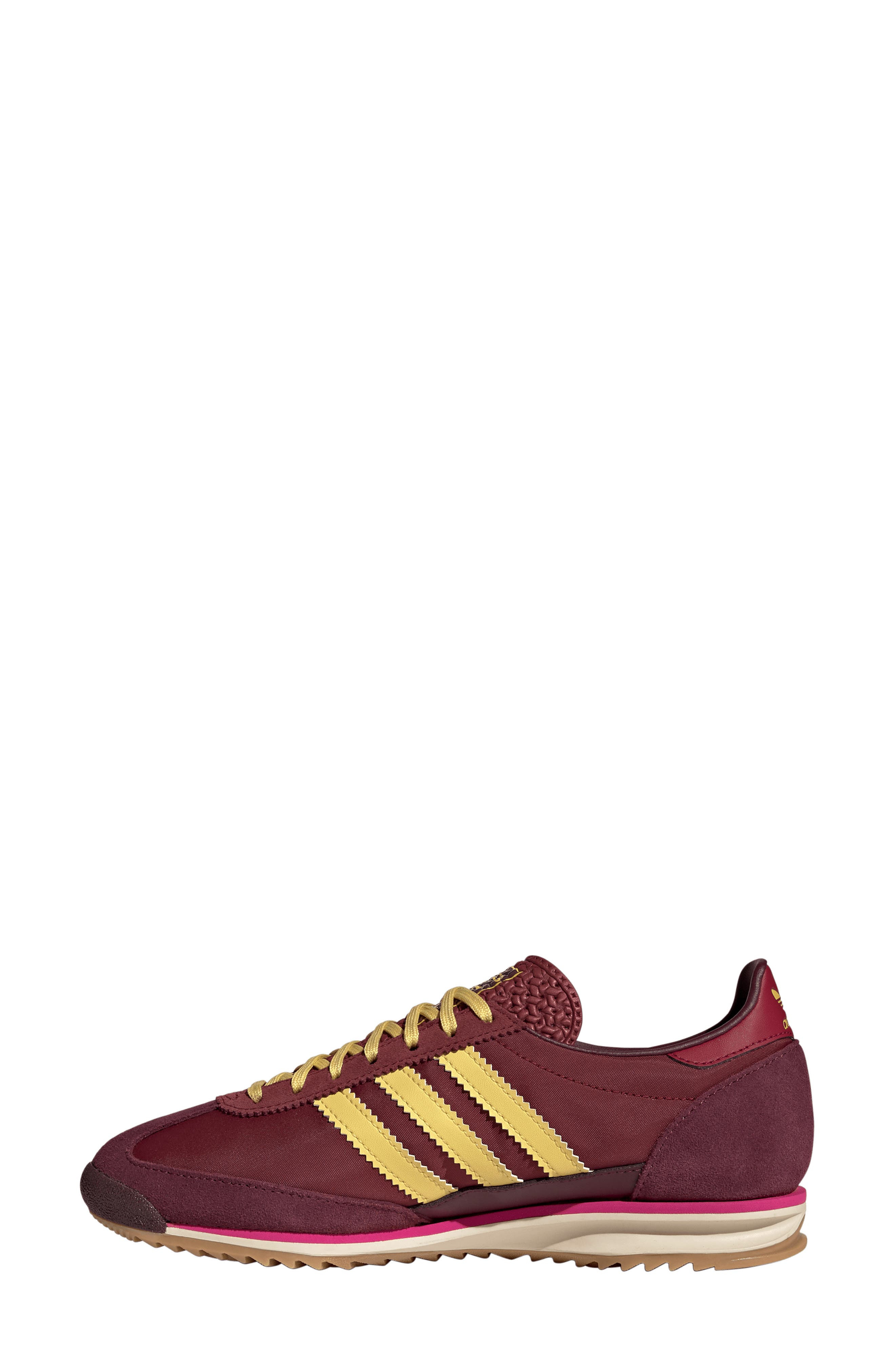 adidas SL 72 Sneaker in Noble Maroon/Maroon/Yellow at Nordstrom - 6