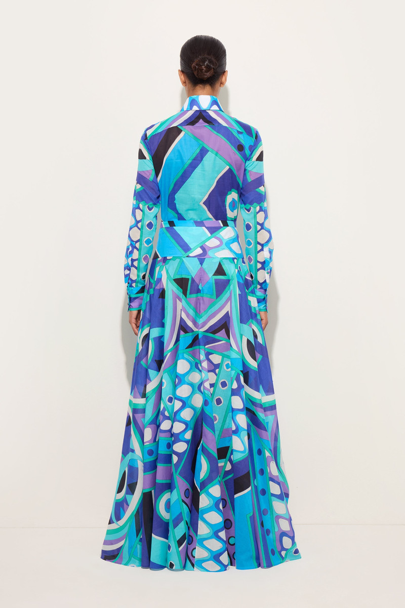 VIVARA PRINT COTTON SKIRT 4