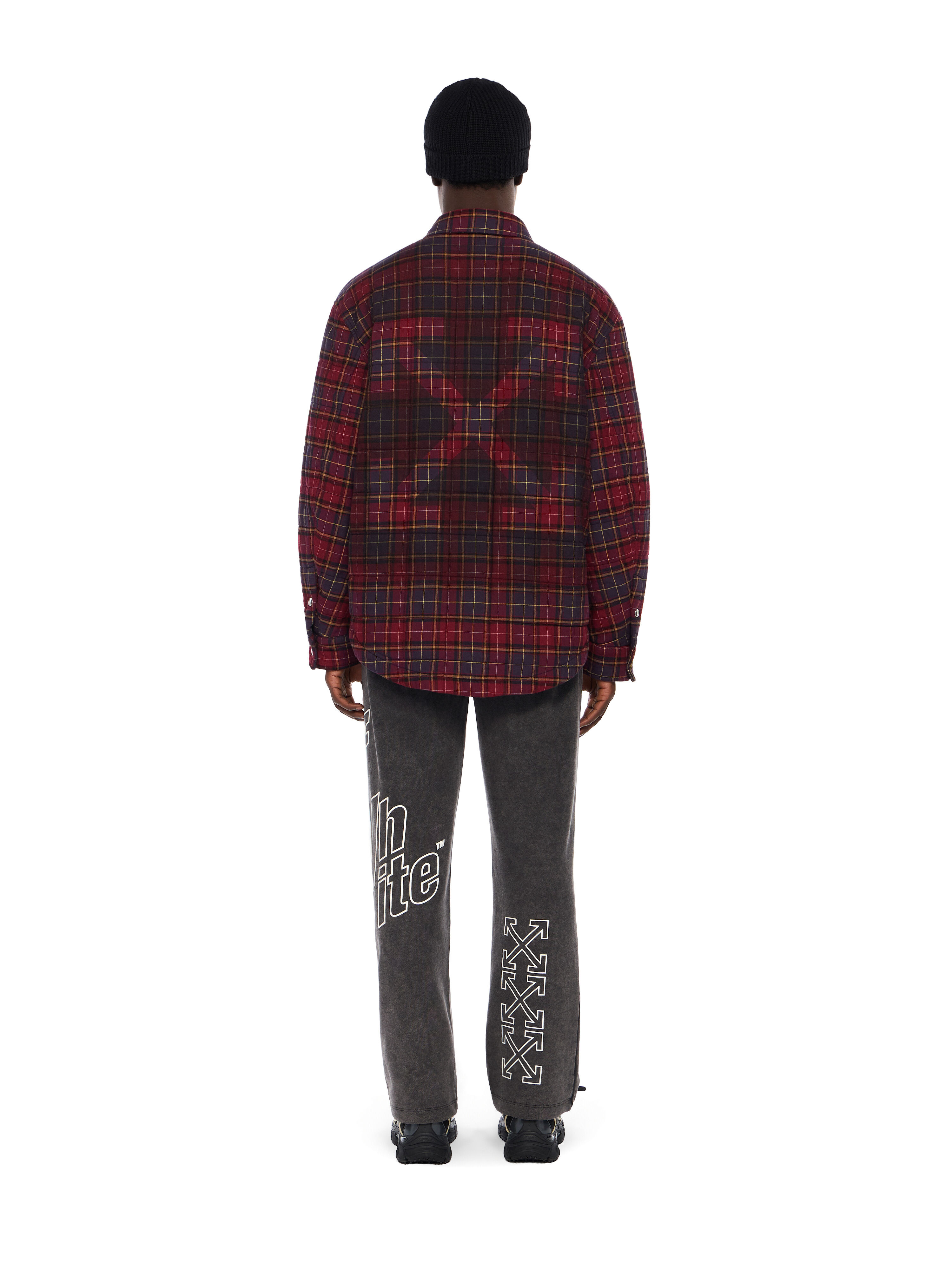 Spray Arrow Check Flannel Overshirt - 4