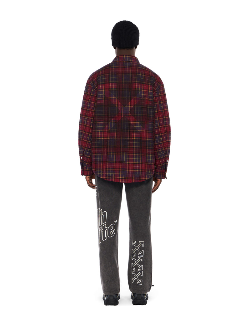 Spray Arrow Check Flannel Overshirt 4