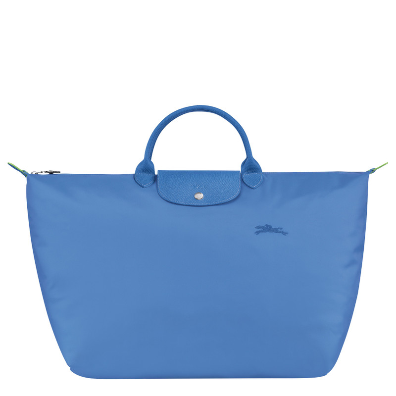 Le Pliage Green S Travel bag Cornflower - Recycled canvas 1