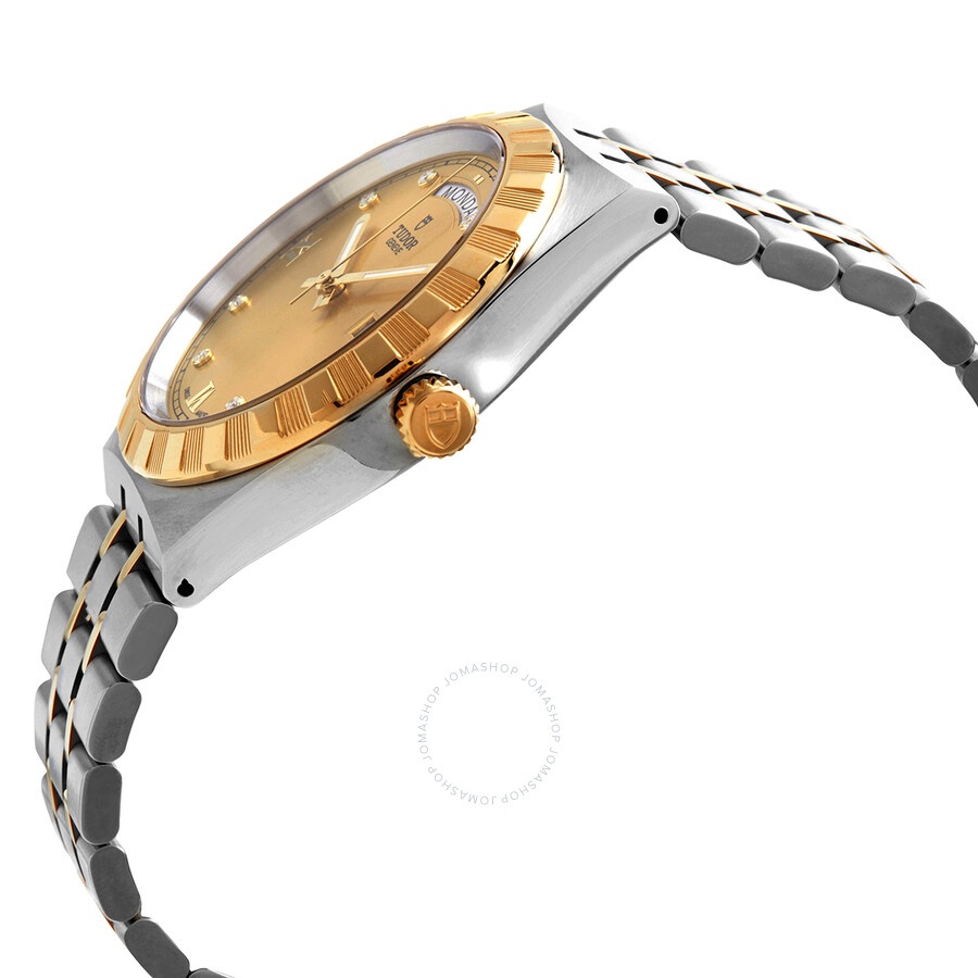 Tudor Royal Automatic Diamond Champagne Dial Men's Watch M28603-0006 - 2
