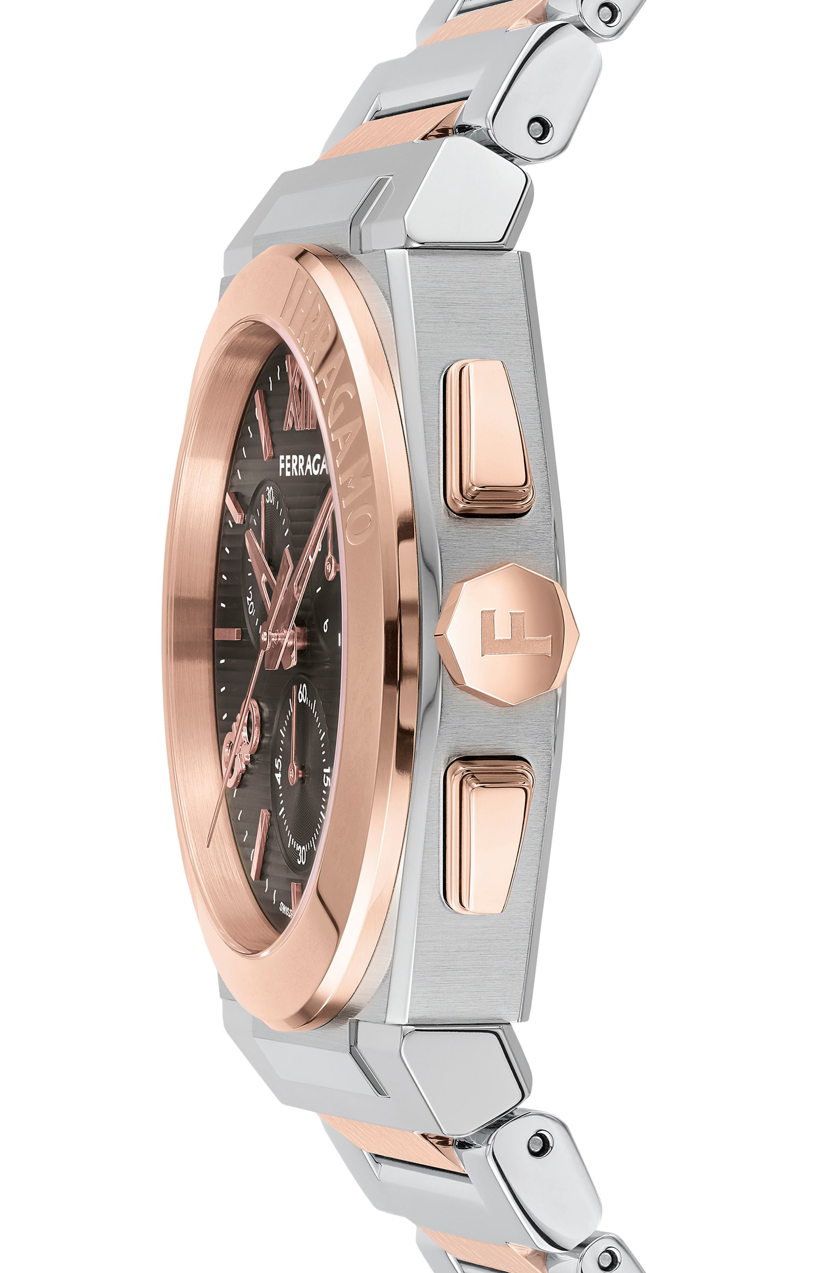 Vega Bracelet Chronograph Watch, 42mm - 4