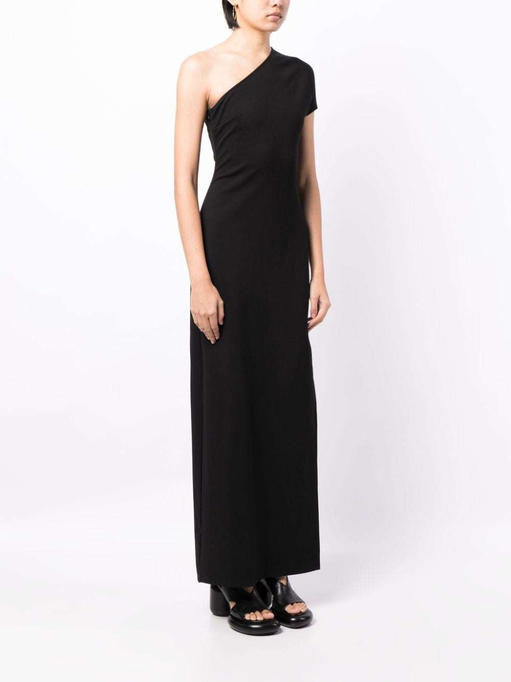 one-shoulder maxi dress - 3