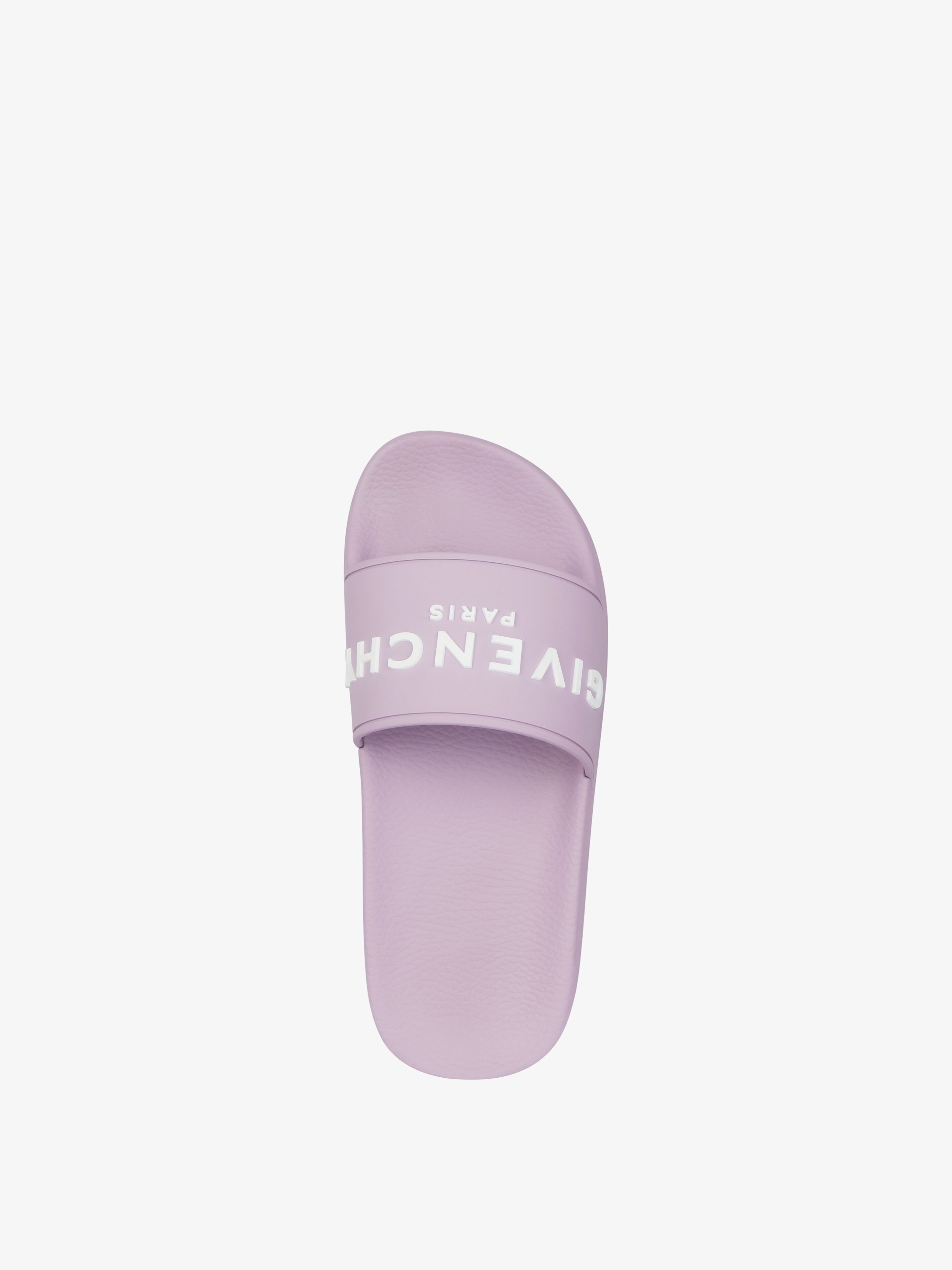 SLIDE FLAT SANDALS IN RUBBER - 4