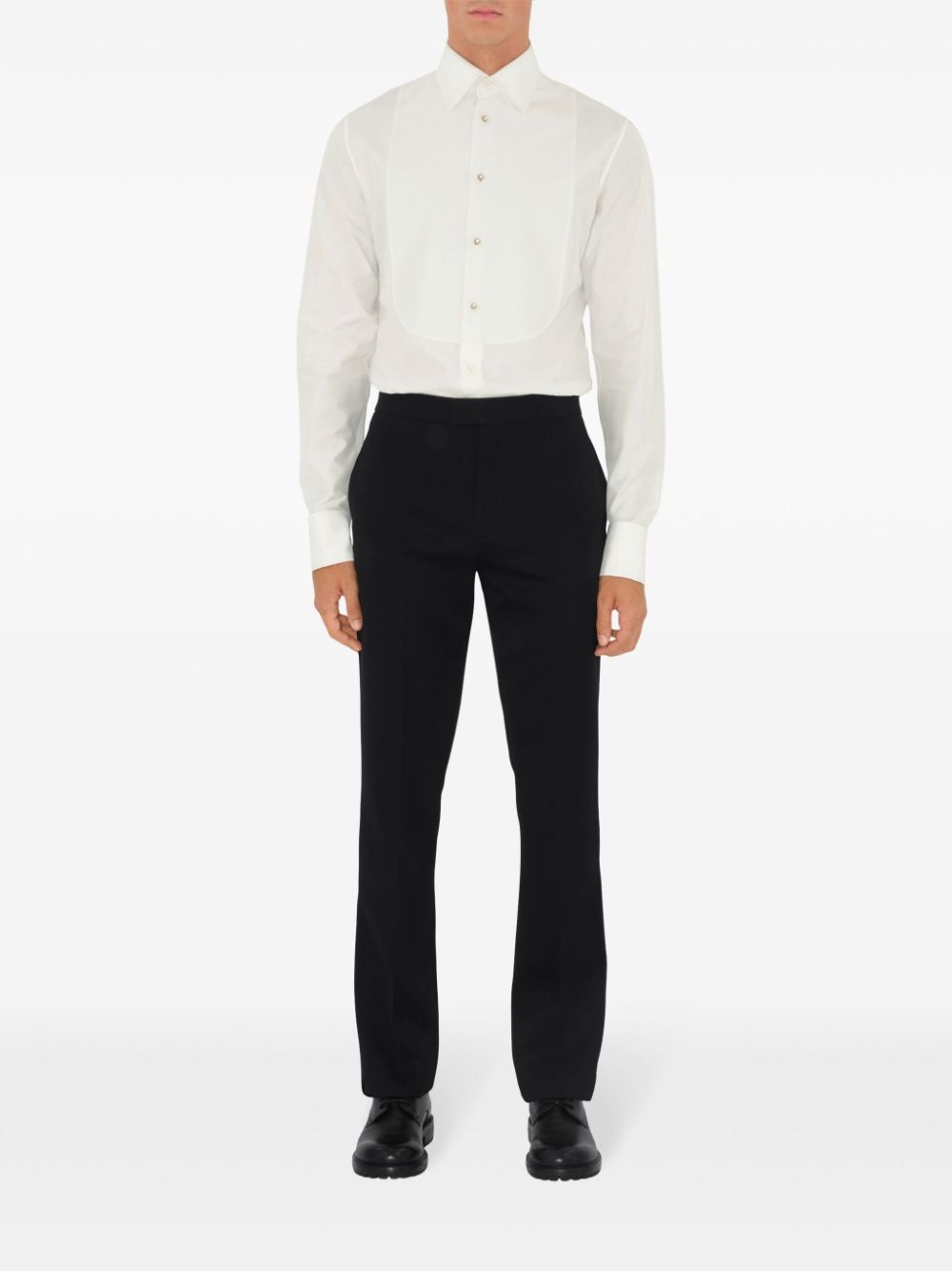 poplin tuxedo shirt - 2