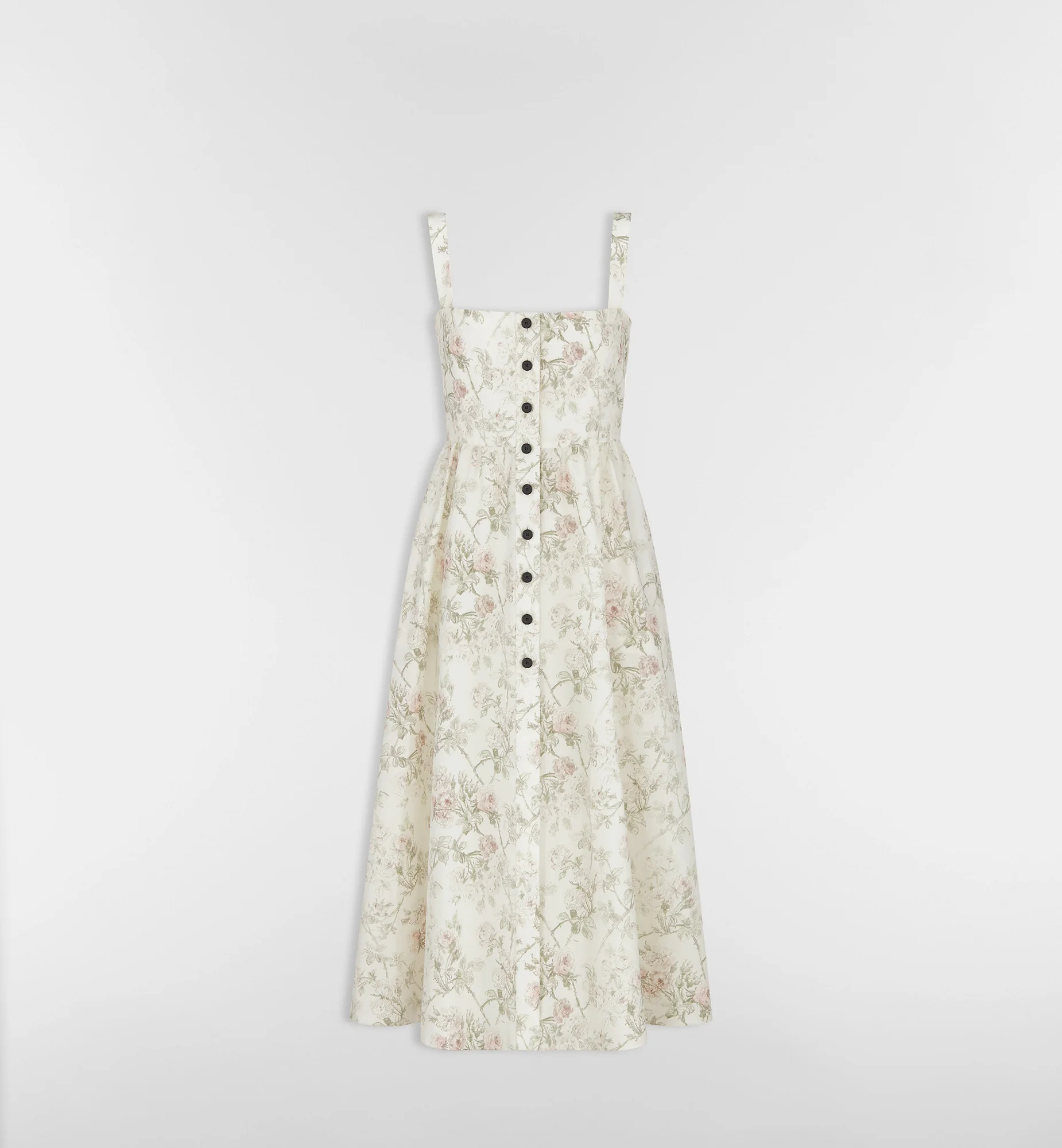 Mid-Length Flared Dress - 1