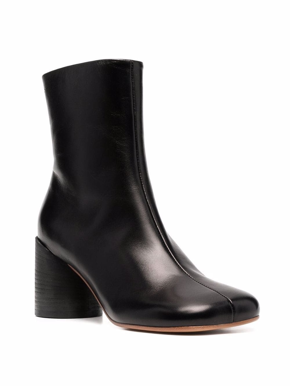 Tabi leather ankle boots - 2