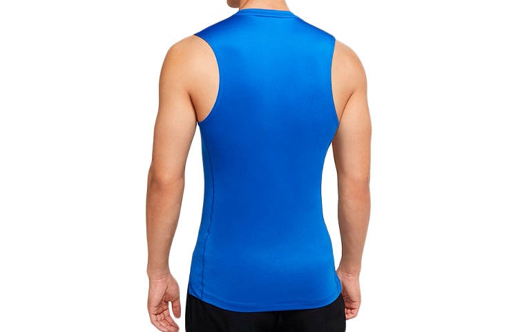 Nike Pro Logo Training Tight Vest Blue Royal blue BV5601-480 - 2