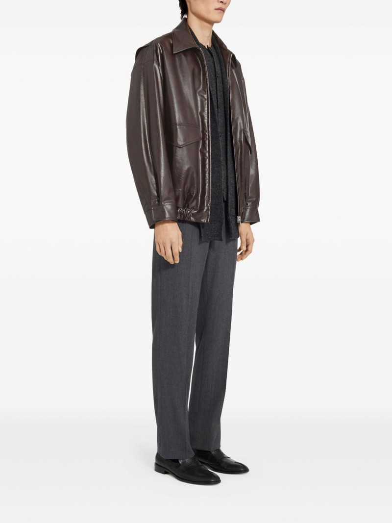 MM6 Maison Margiela pocket-detail bomber jacket outlook
