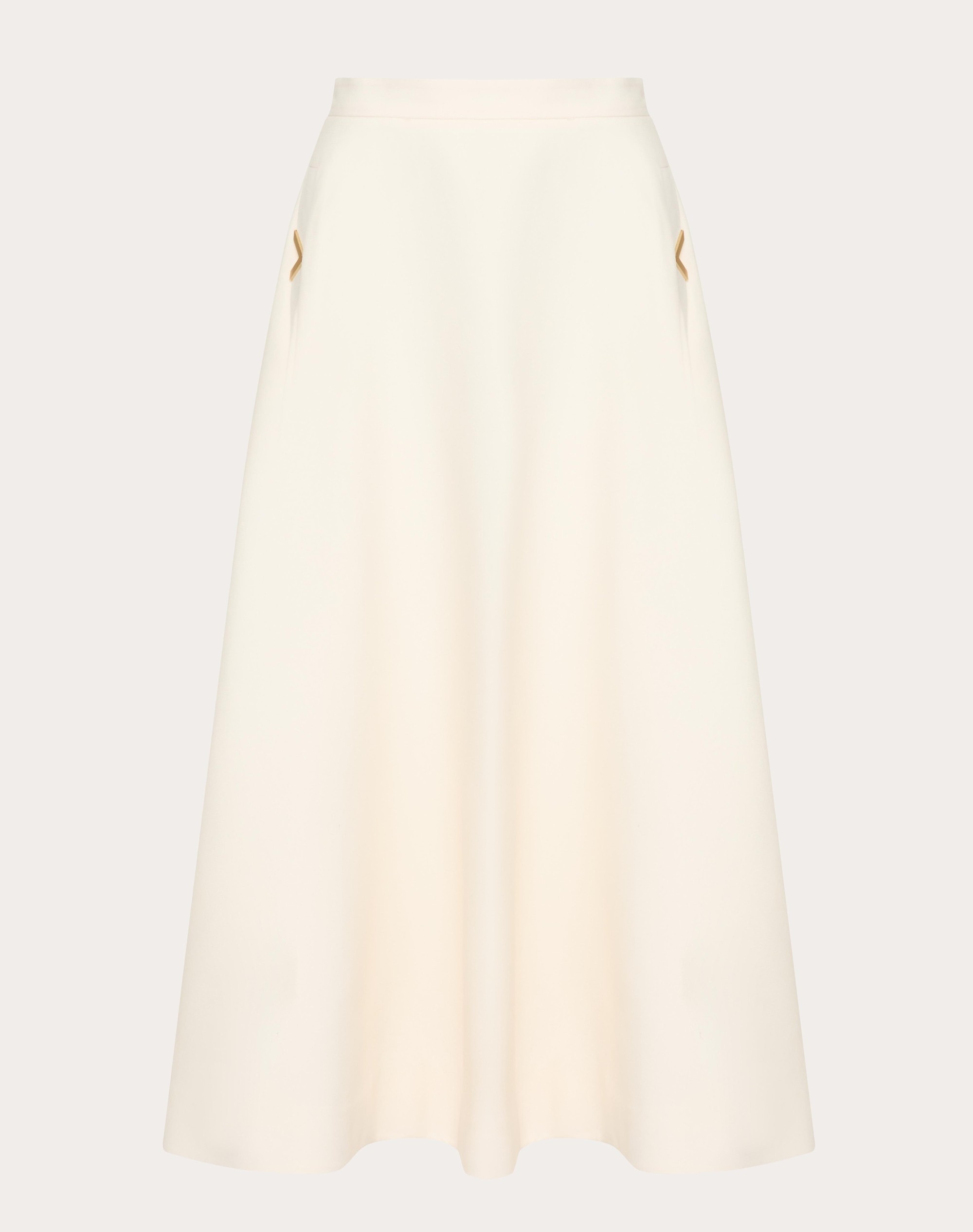 CREPE COUTURE MIDI SKIRT - 1