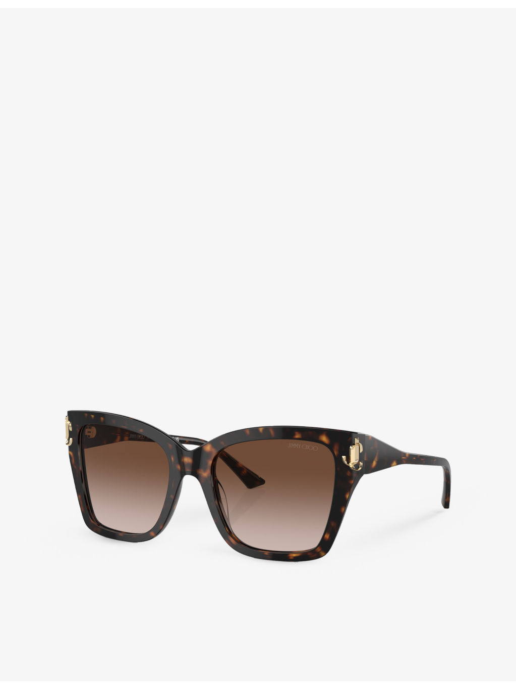JC5012 butterfly-frame tortoiseshell acetate sunglasses - 2