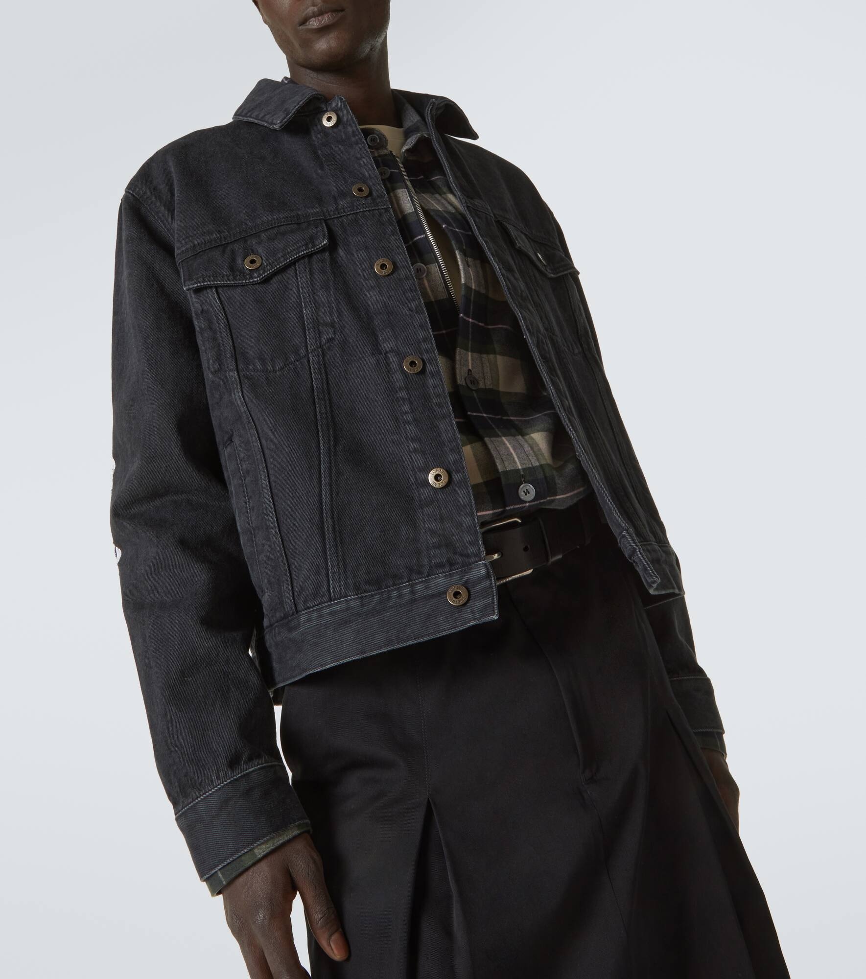 Anagram denim jacket - 5