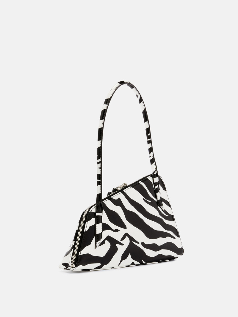 "SUNRISE" BLACK AND WHITE SHOULDER BAG 3