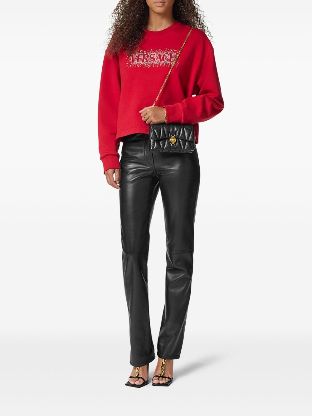 logo-embellished sweatshirt - 2