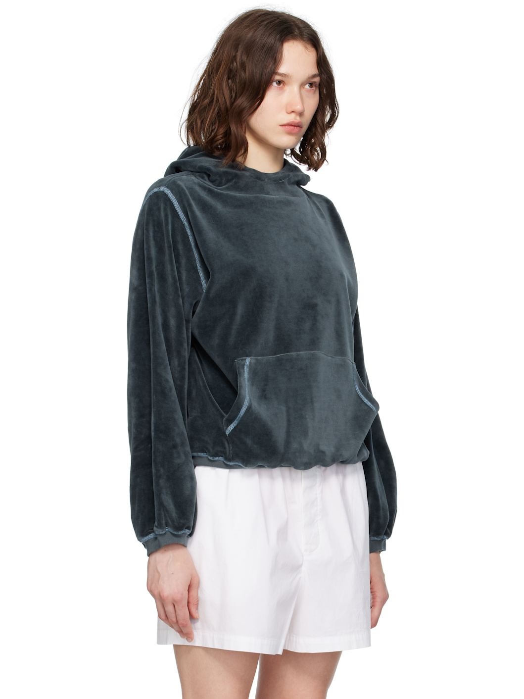Blue Pillow Hoodie - 2