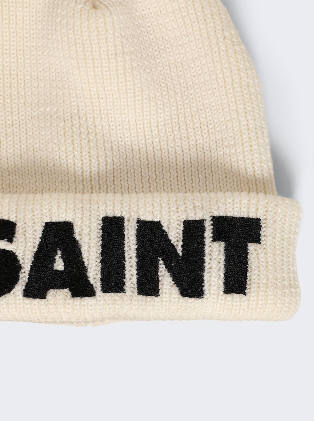 Knit Cap White - 4