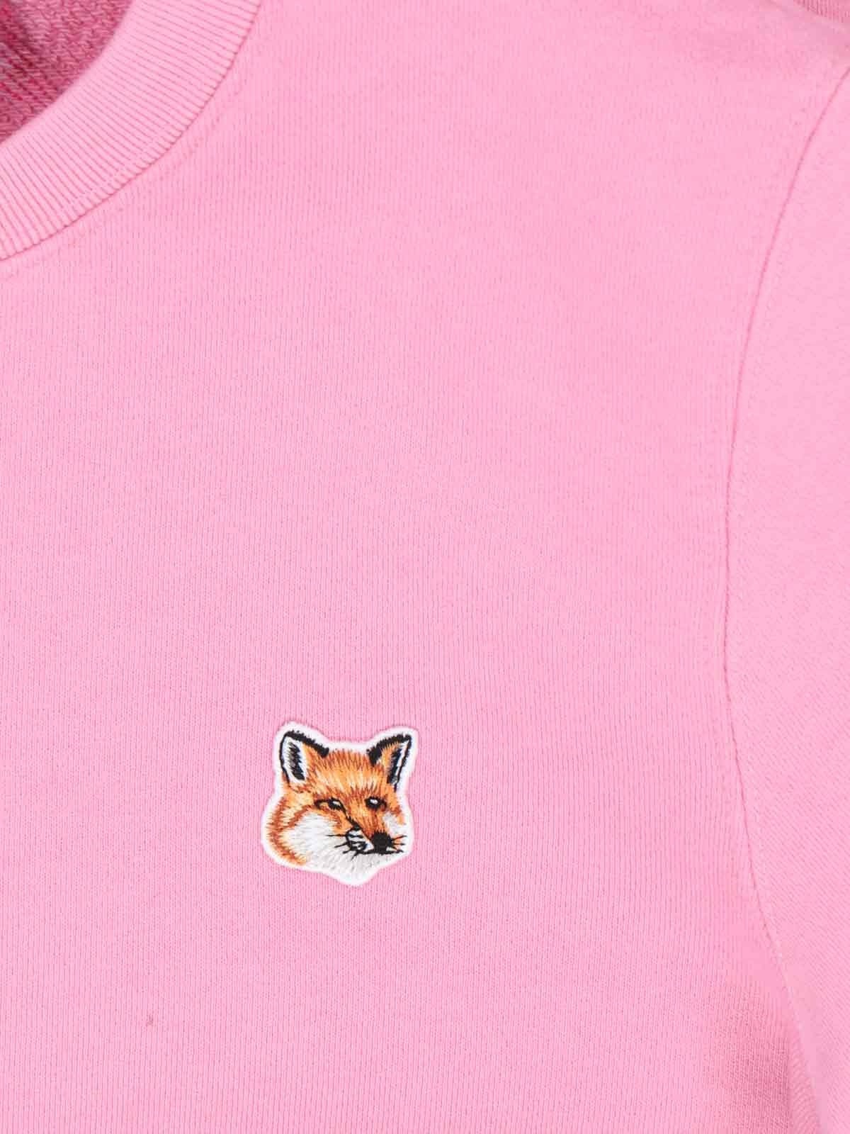 'FOX HEAD' CREW NECK SWEATSHIRT - 3