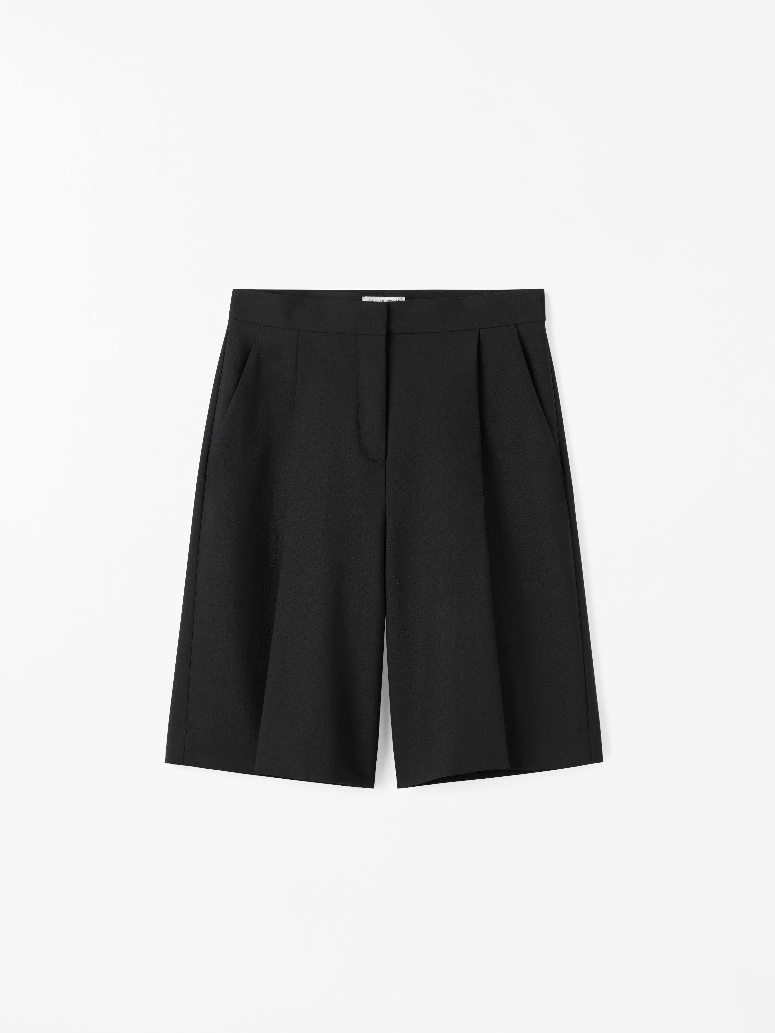 Sede Tailored Black Shorts - 1