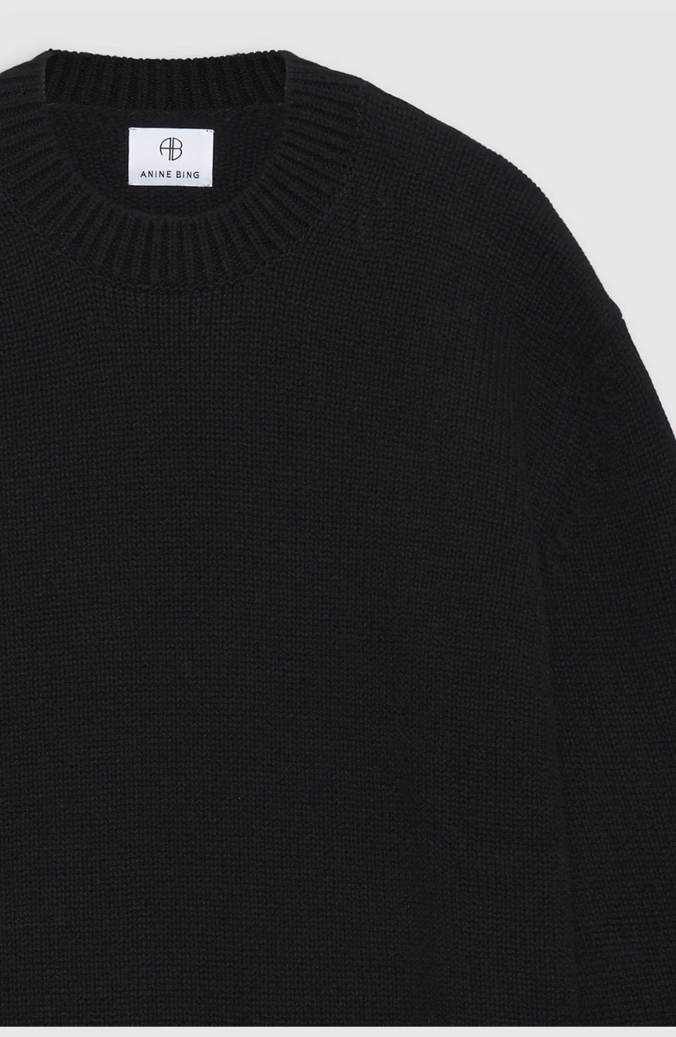 ANINE BING Rosie Sweater in Black at Nordstrom - 3