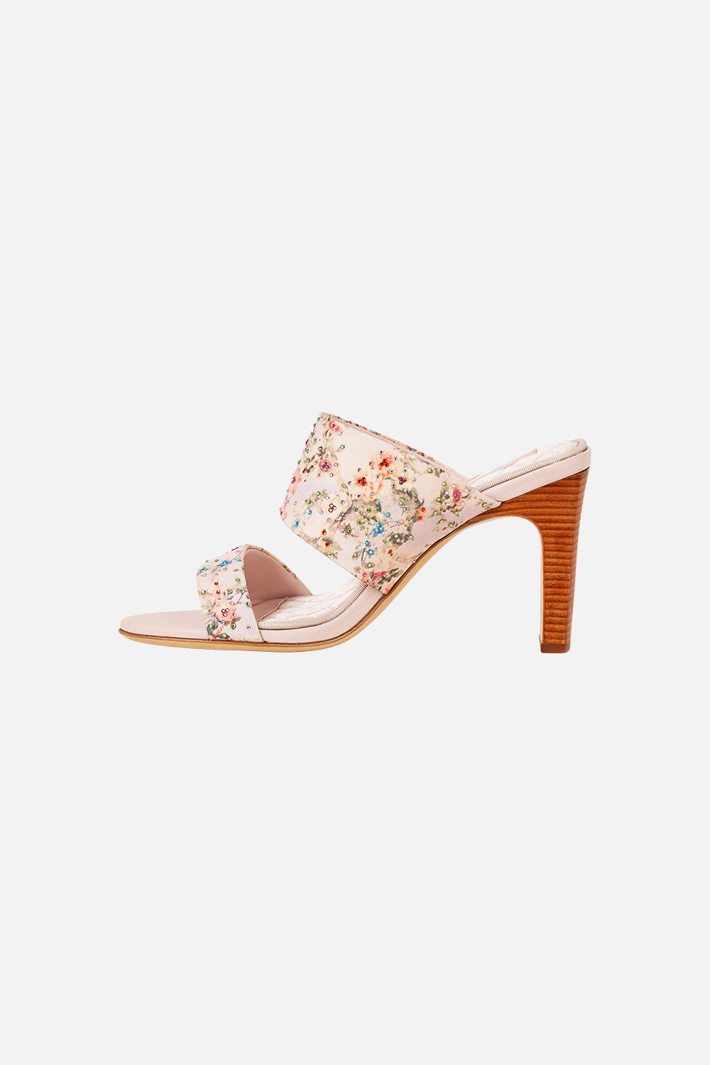 PAMELA ASYMMETRICAL HEEL SANDAL - 2