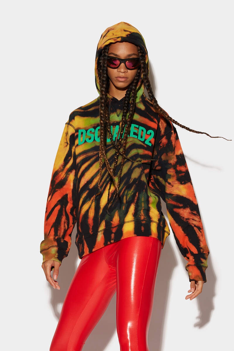 TIE&DYED JAMAICA COOL HOODIE - 1