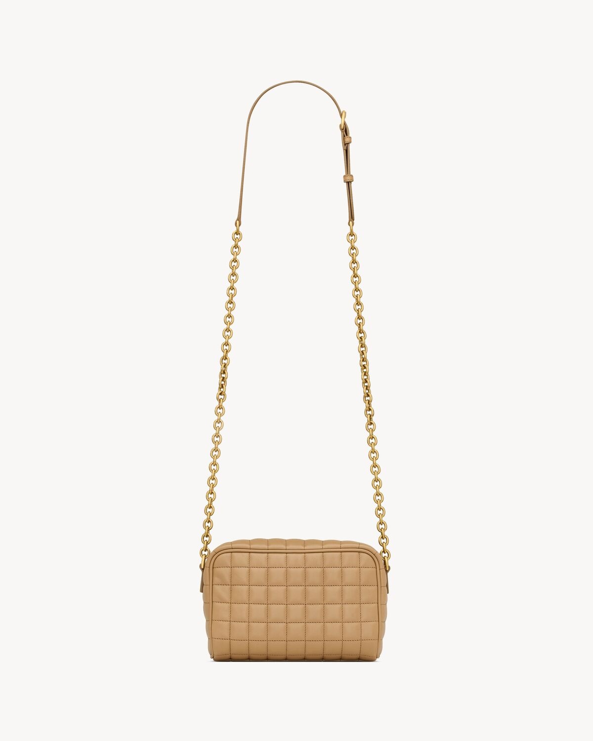 CASSANDRE MATELASSÉ CARRÉ MINI CAMERA BAG IN LAMBSKIN - 3