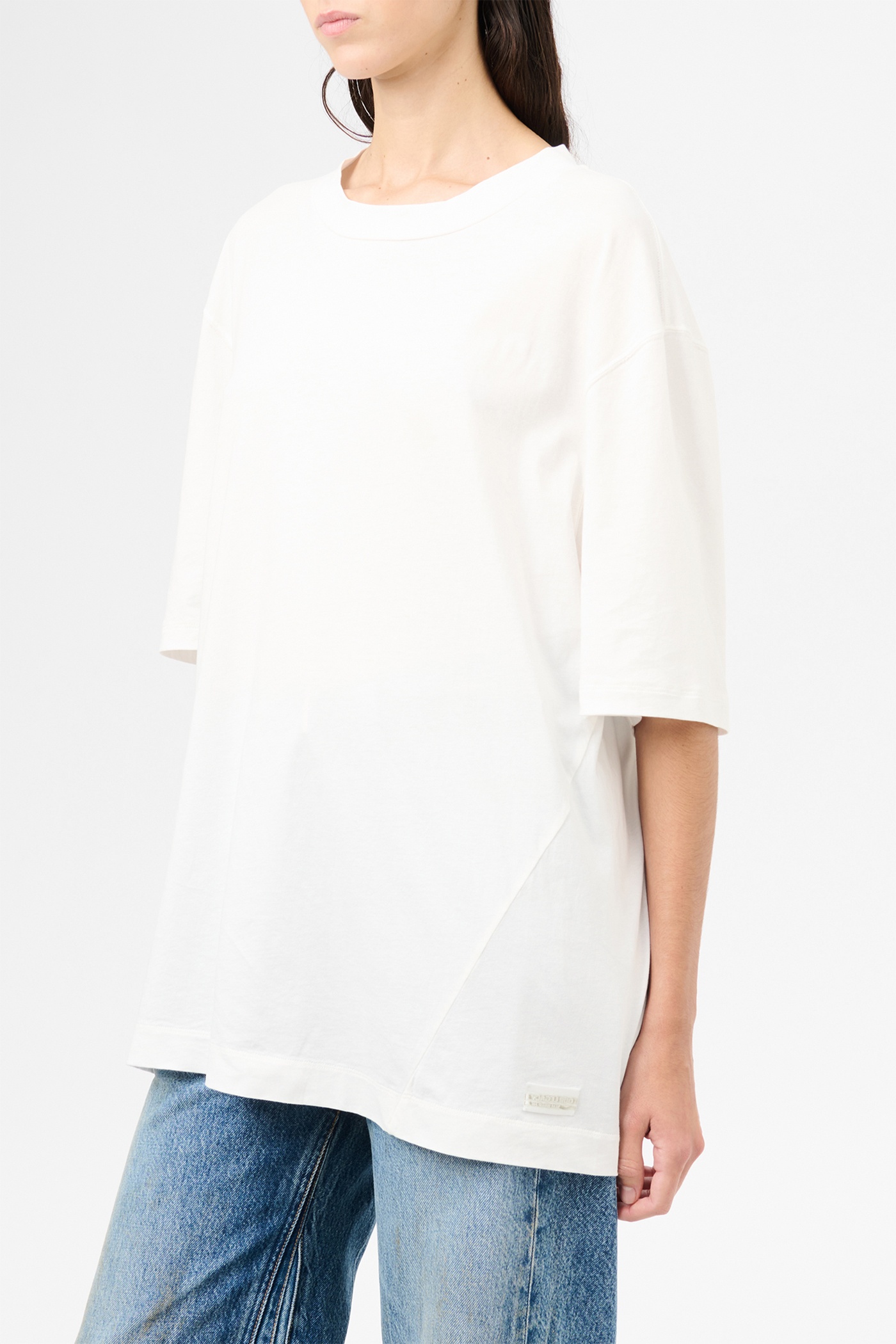 Big T-Shirt White Clean Jersey - 6