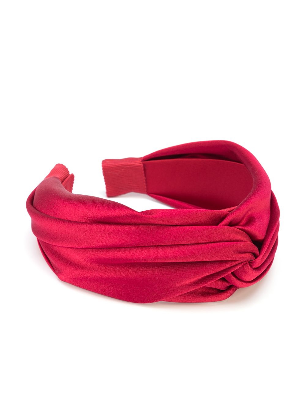 Twist silk satin headband - 2