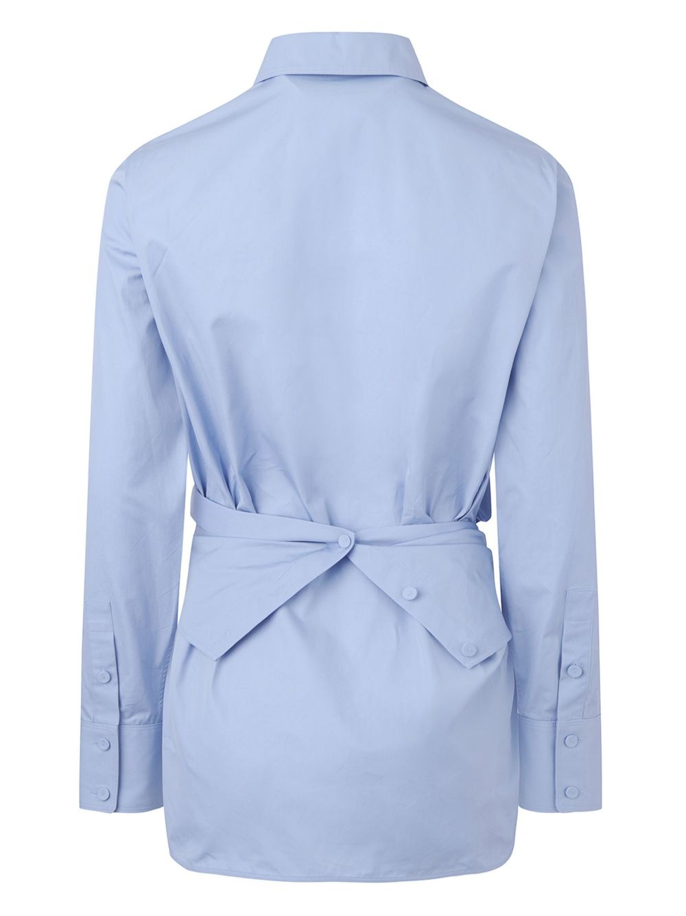 wrap cotton shirt - 5