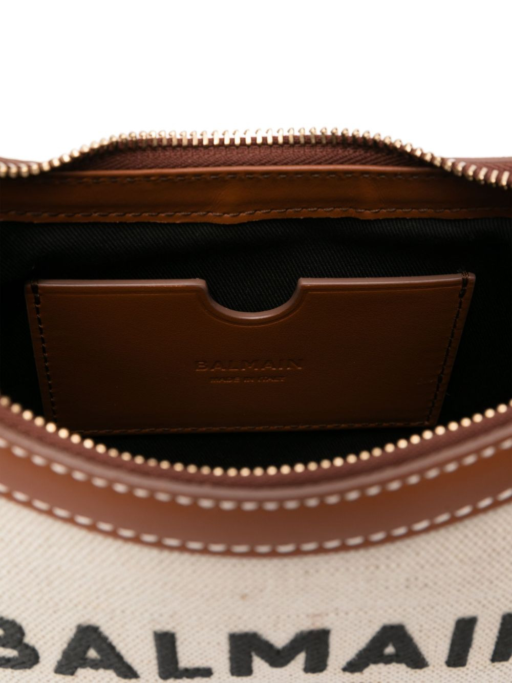 Balmain Bags.. Leather Brown - 3
