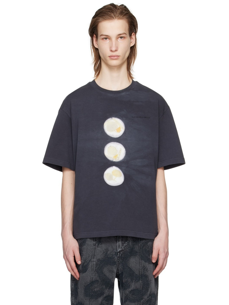 Black Plant Dye T-Shirt - 1