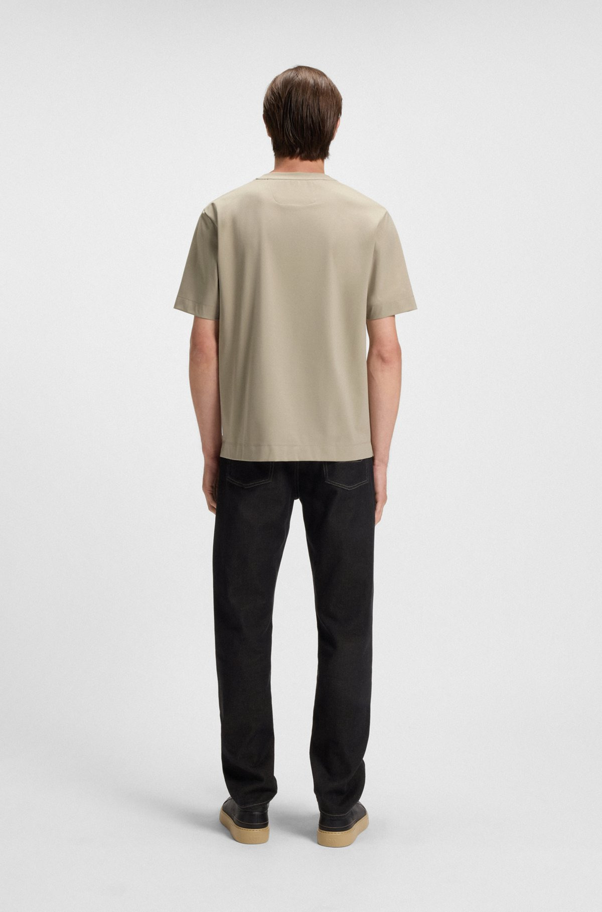 BOSS X ASTON MARTIN T-SHIRT WITH EMBOSSED LOGO - 5