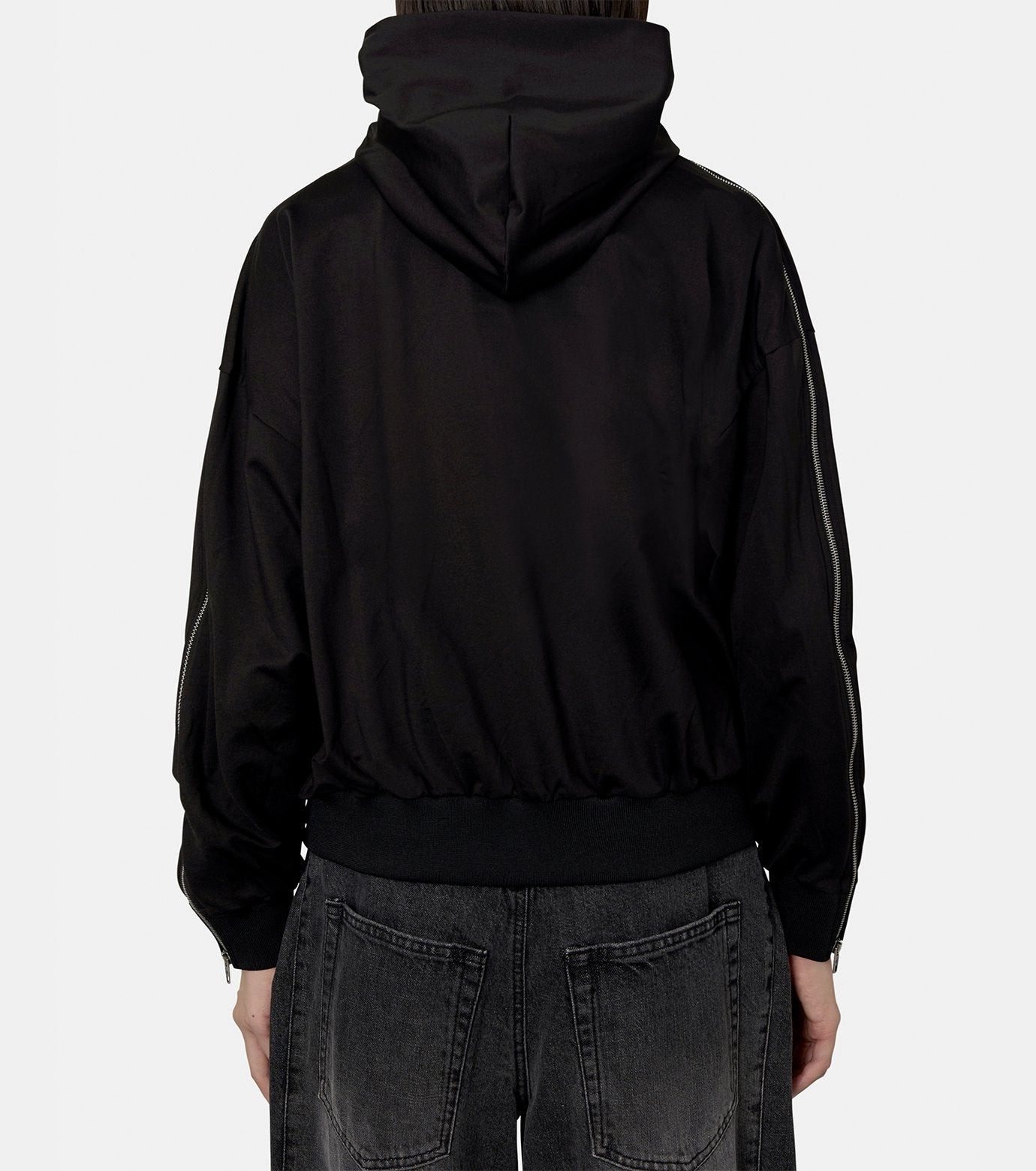 Zipped Zip-Up Hoodie - 3