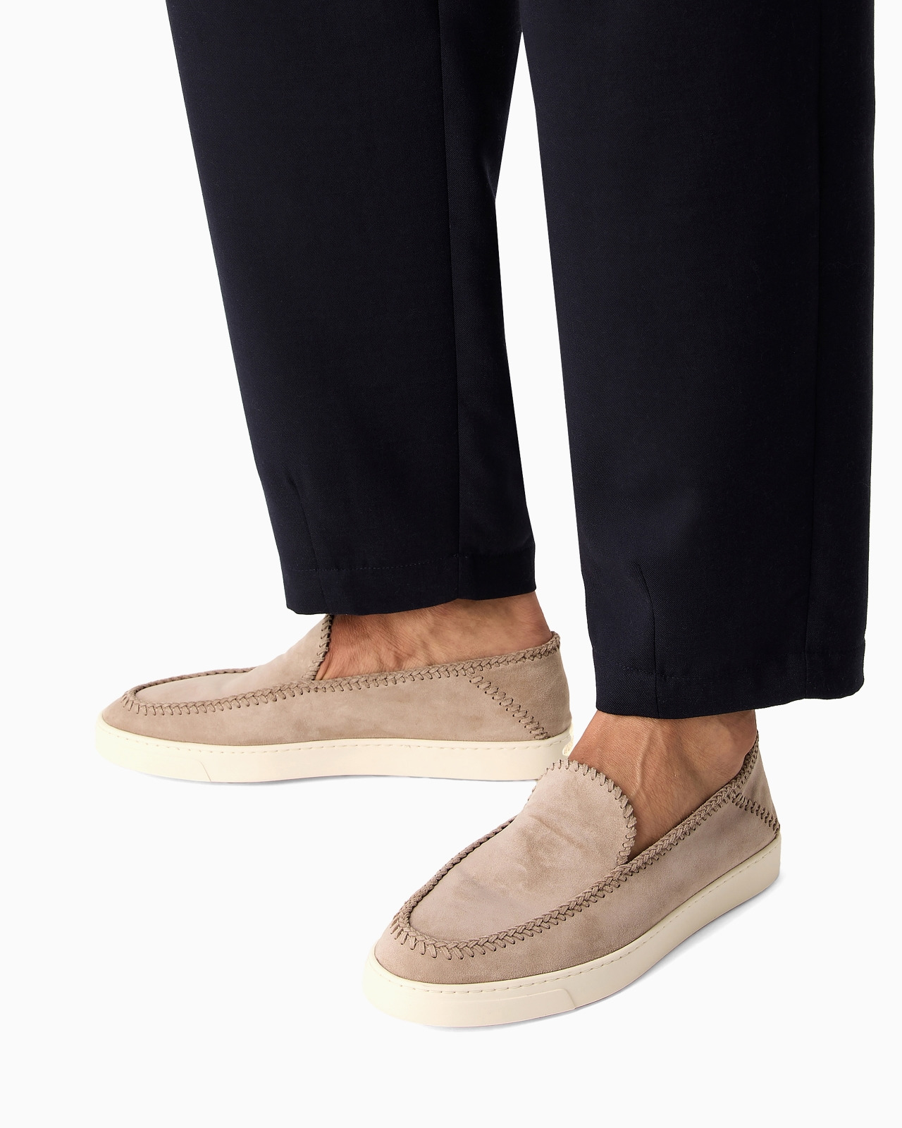Galleria 3 suede slip-ons - 6