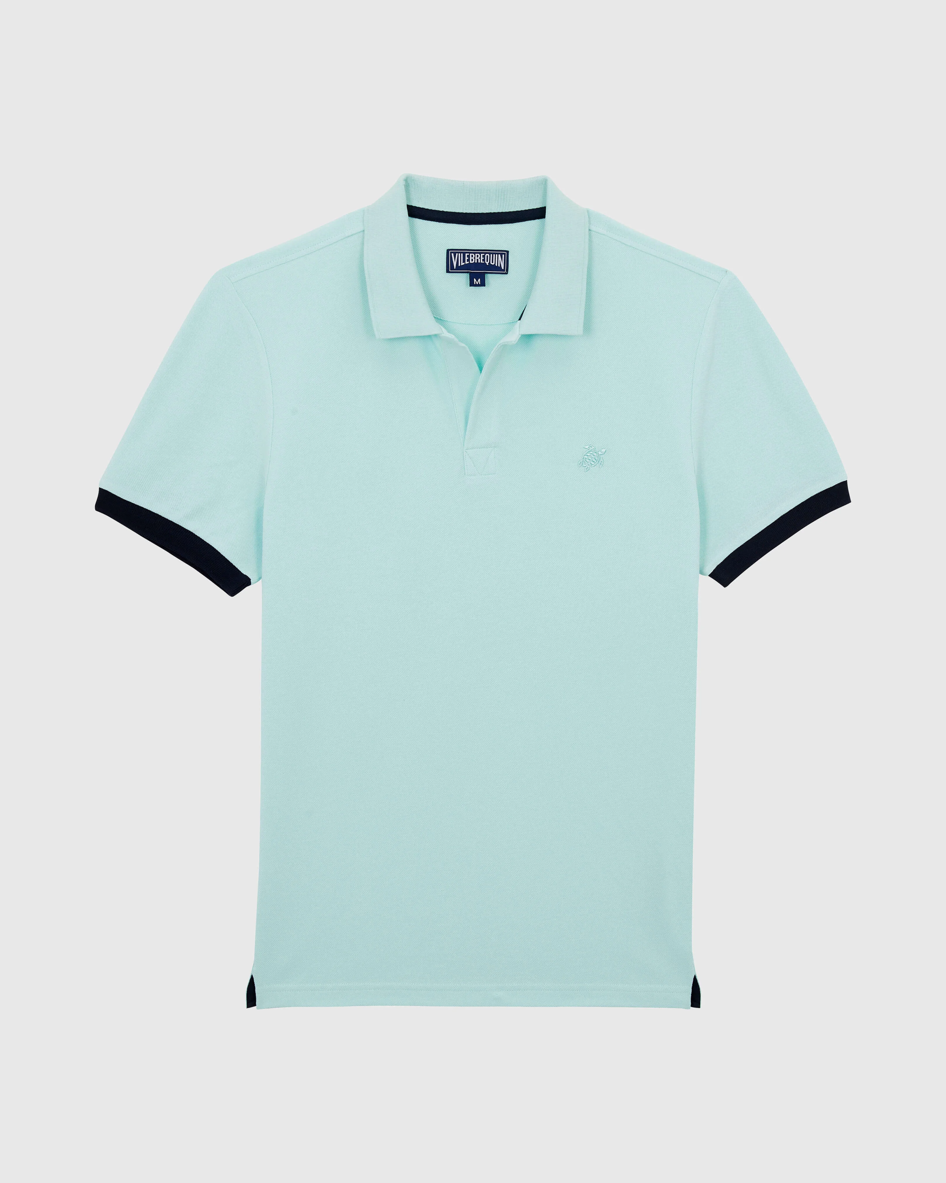 Men Cotton Polo Solid - 1