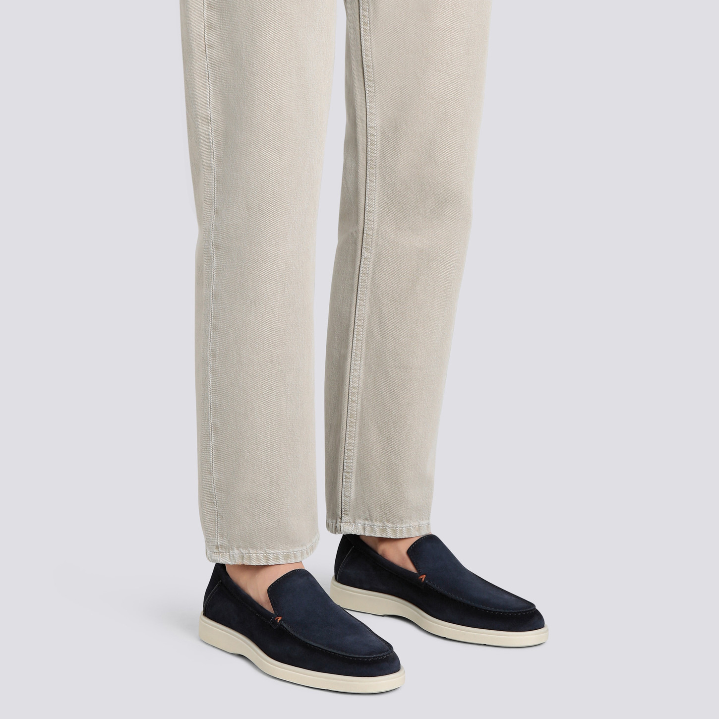 Men’s blue suede loafer - 2