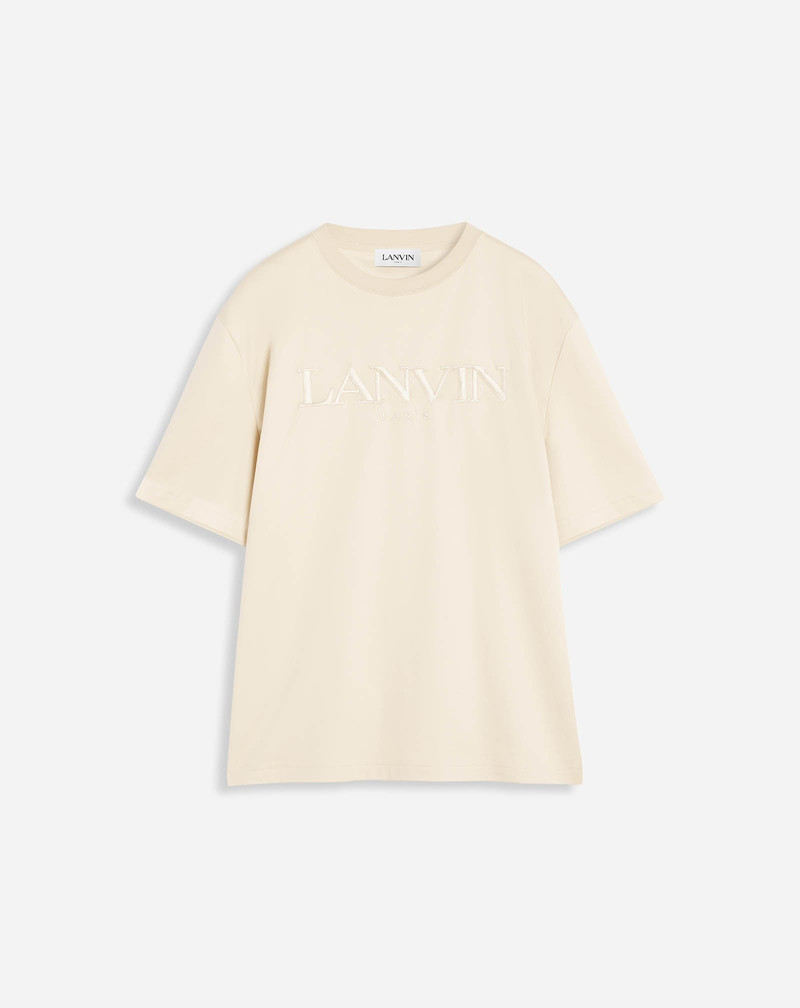 CLASSIC LANVIN PARIS EMBROIDERED T-SHIRT 1