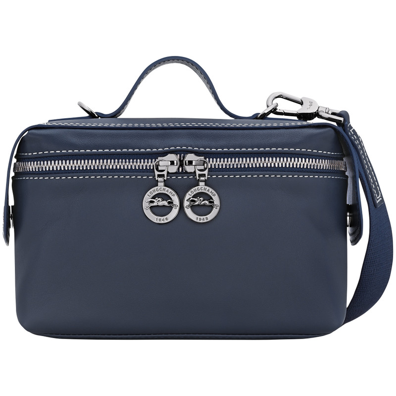 Le Pliage Xtra XS Toolkit bag Navy - Leather 1